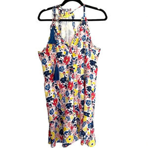 Roller Rabbit Floral Tassel Dress Cotton Sundress‎ Medium